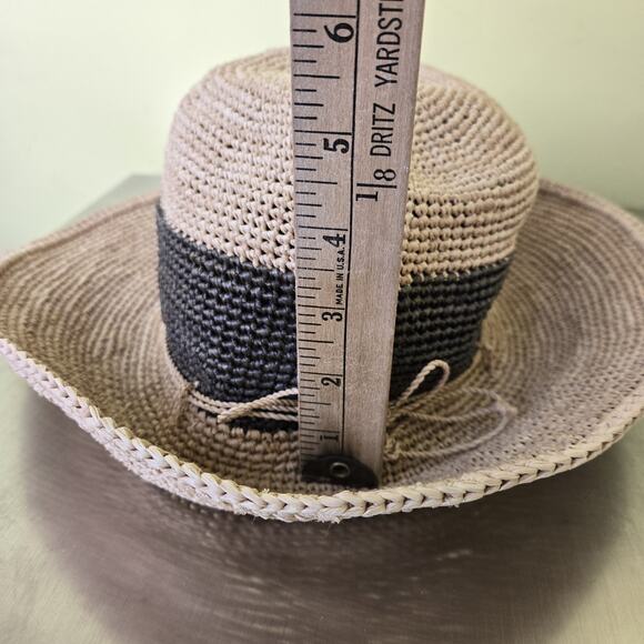 Helen Kaminksi 100% Raffia Straw Hat Provence Natural Color main image 14